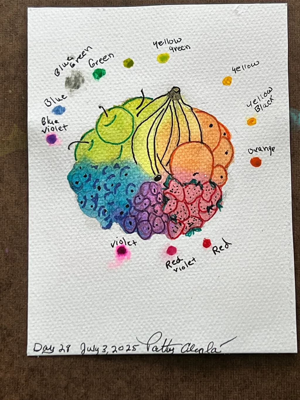 Color Spectrum Fruit
