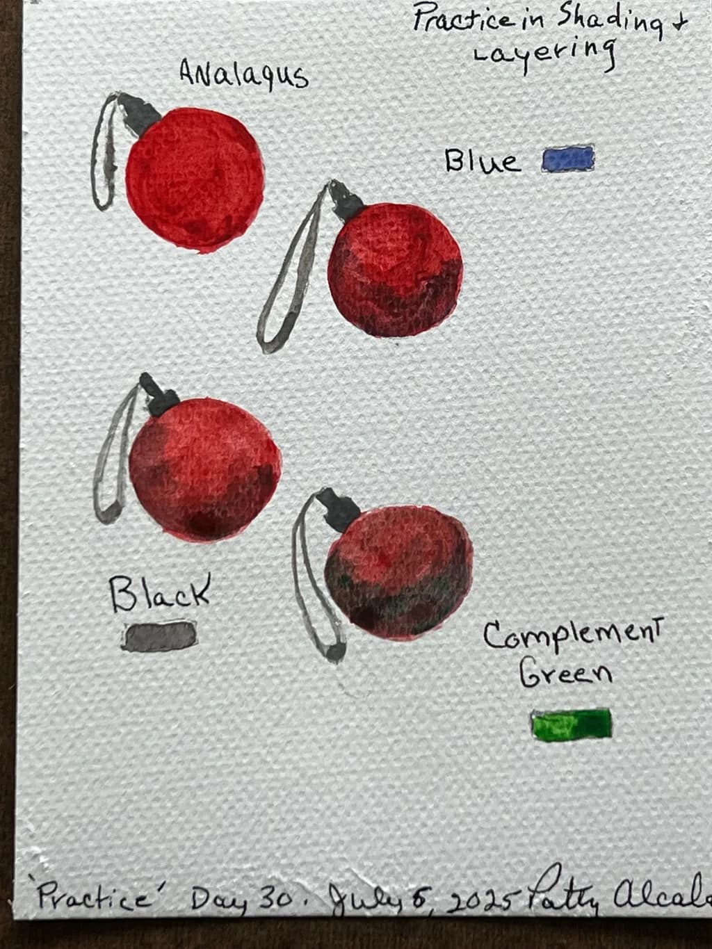 Shading and Layering Study