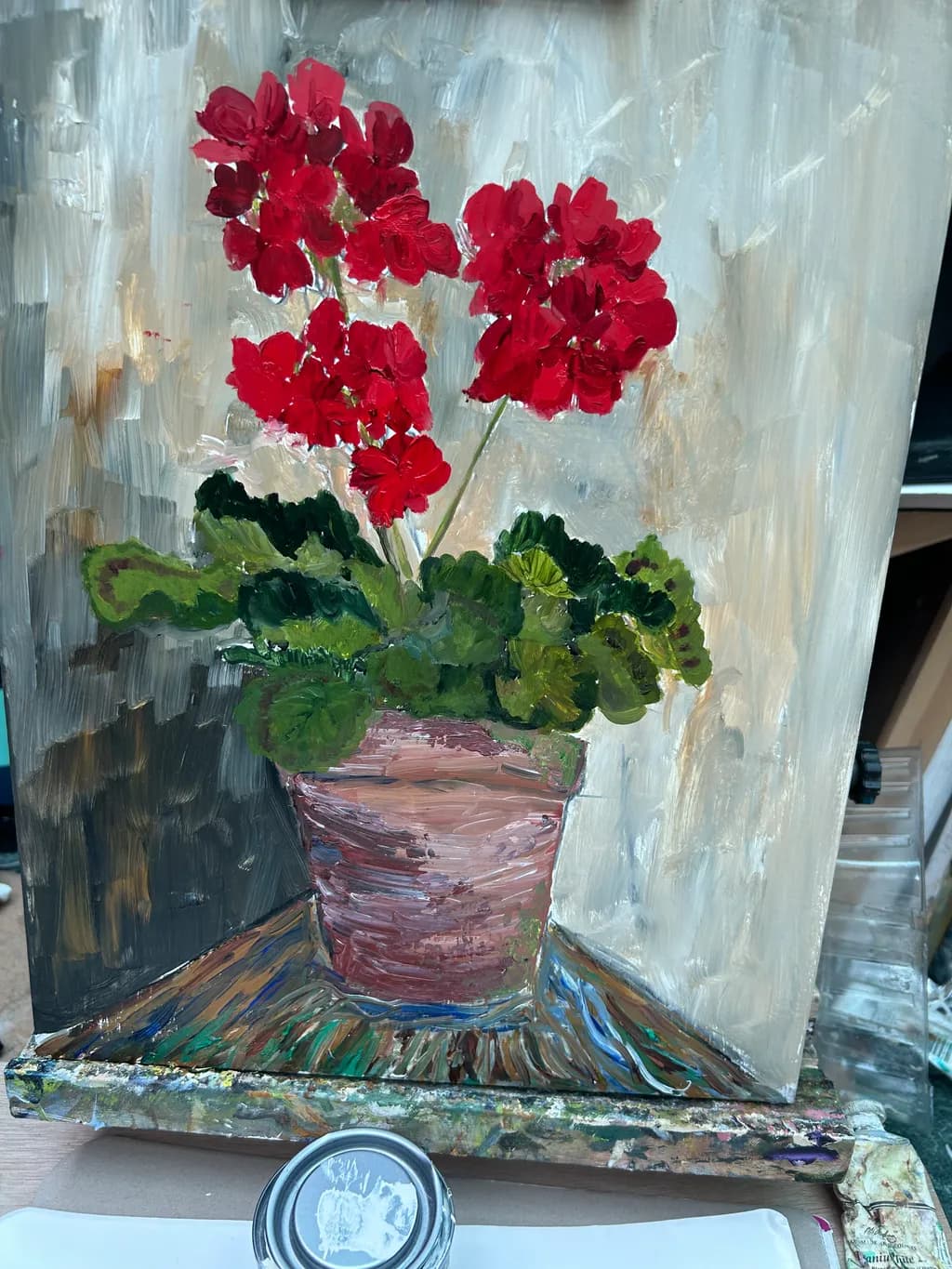 Scarlet Geraniums