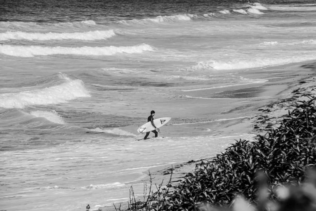 Solitary Surfer