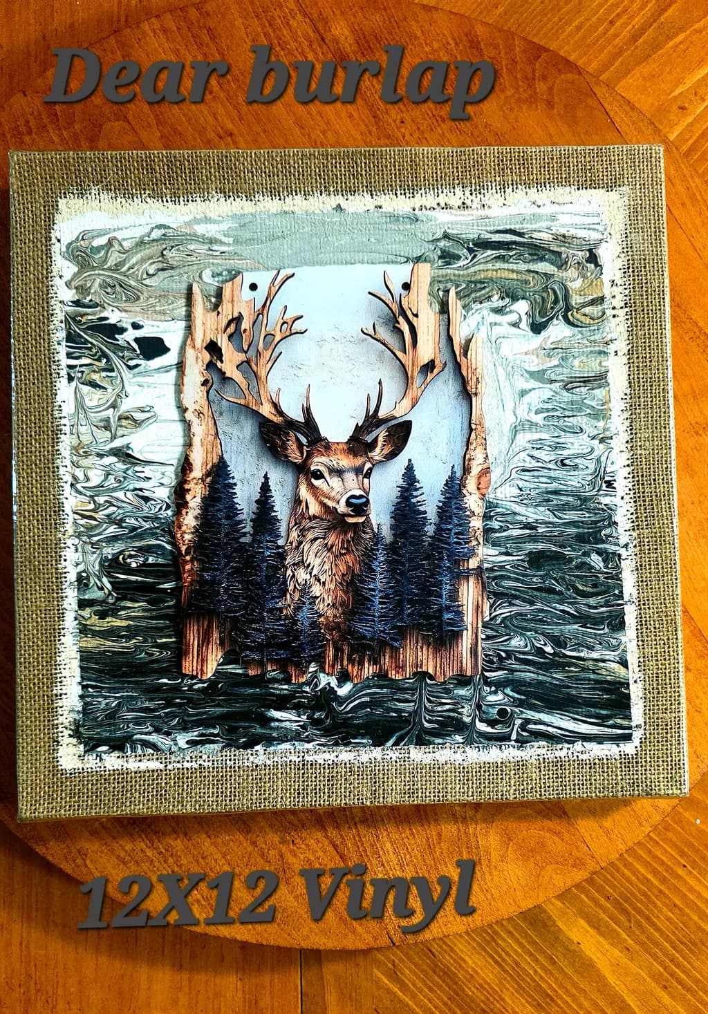 Deer in Pine Forest