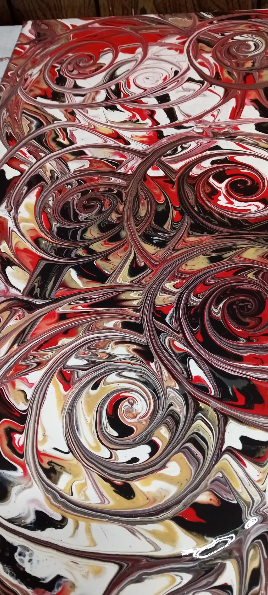 Swirling Ember Patterns