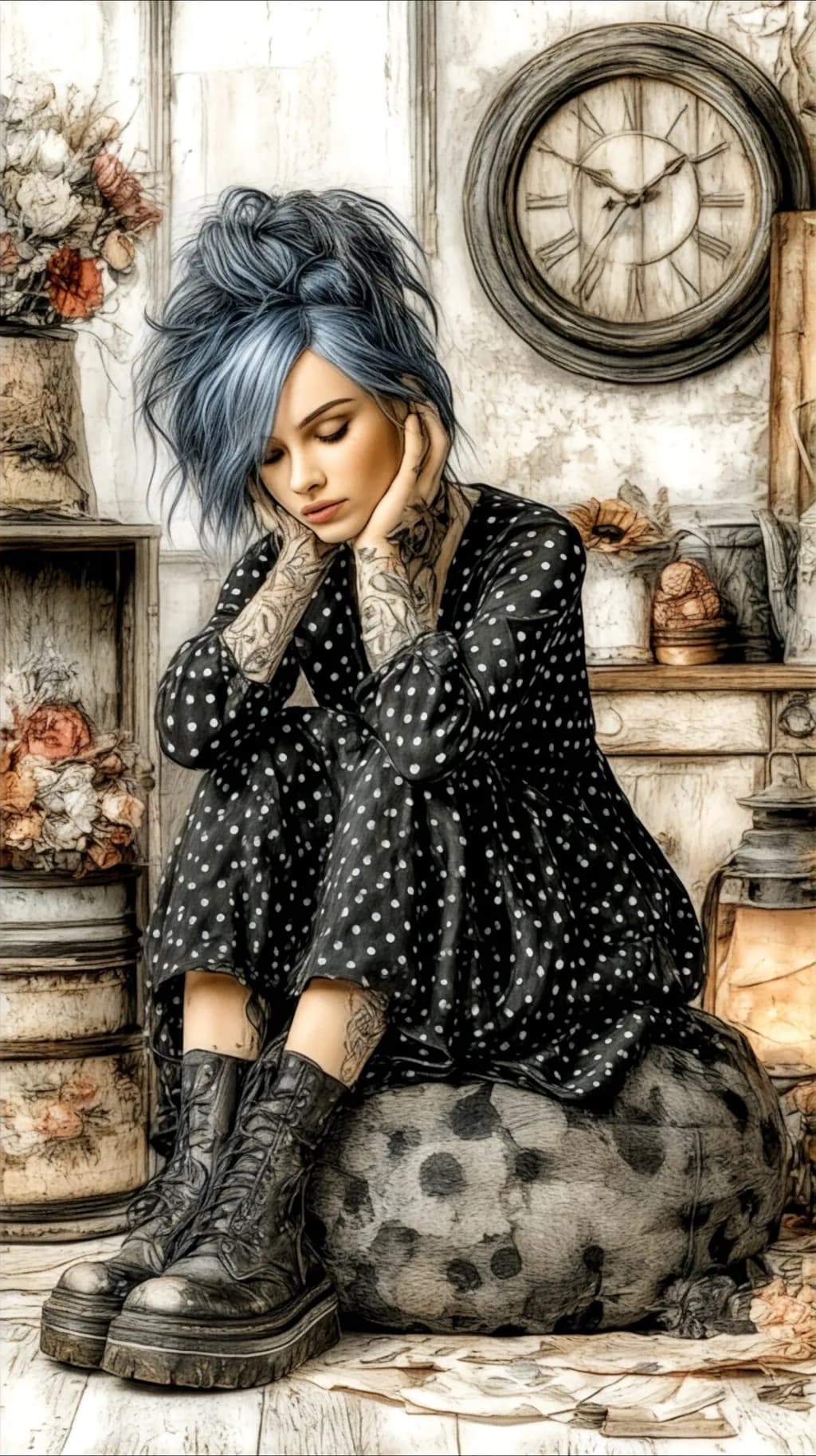 Polka Dot Reflection