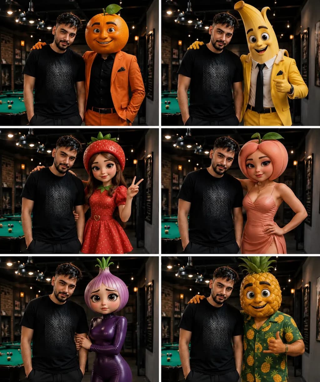 Fruit Character Encounters