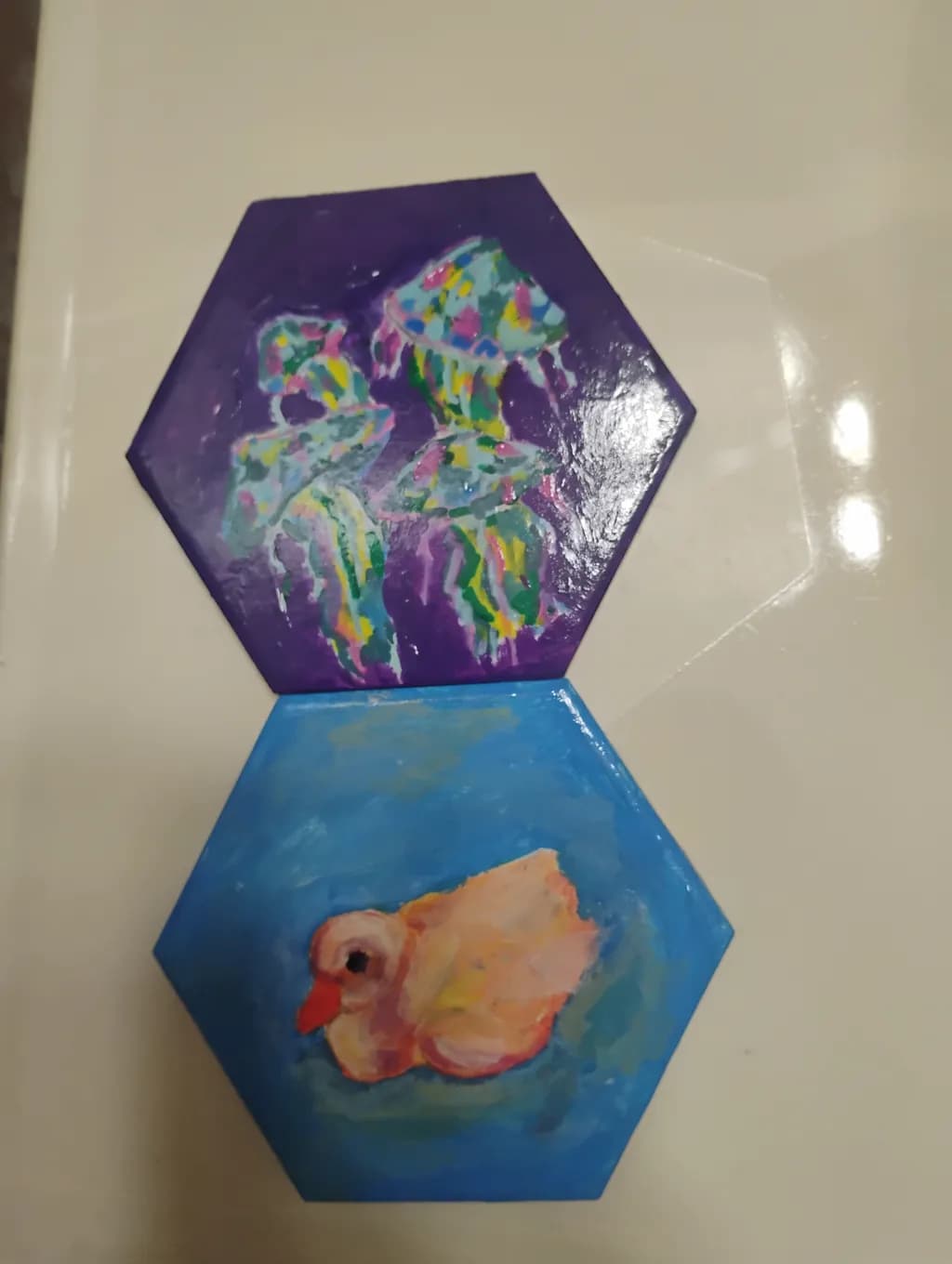 Jellyfish and Duckling Duo