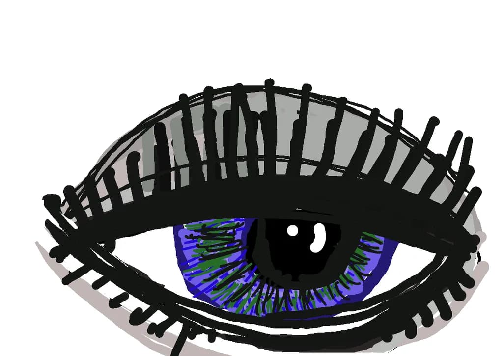 Blue Iris Eye