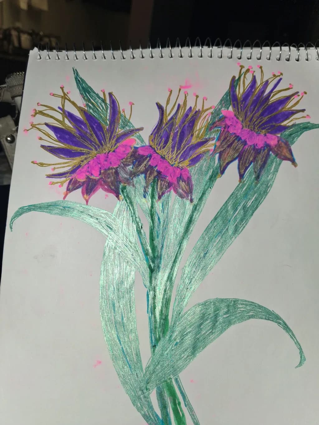 Triple Bloom Flowers