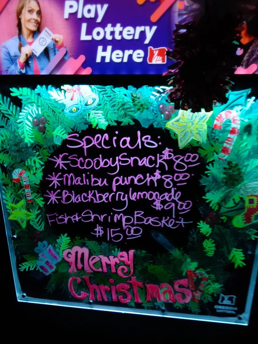 Christmas Specials Board