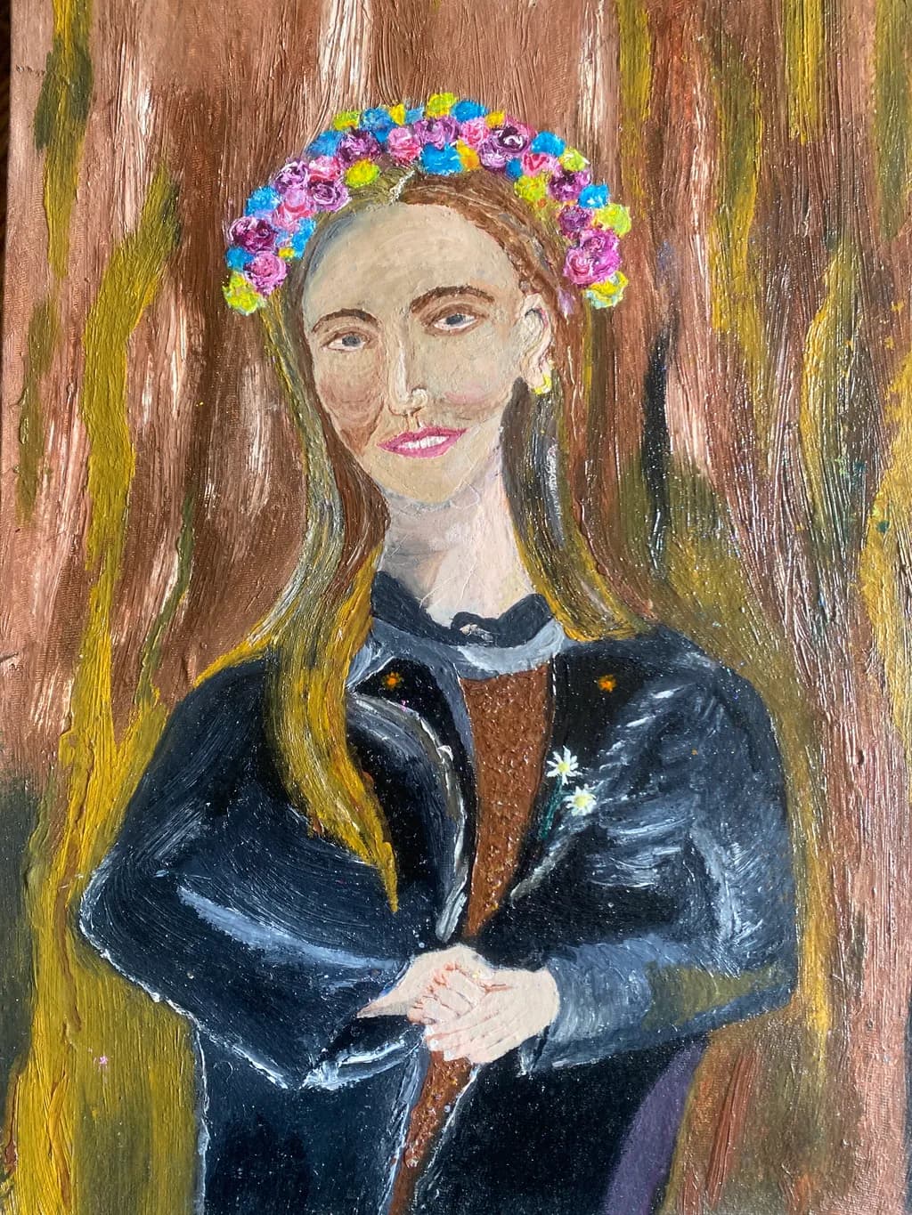Floral Crowned Lady