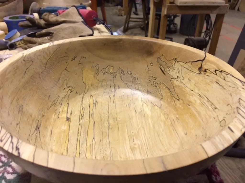 Spalted Maple Bowl