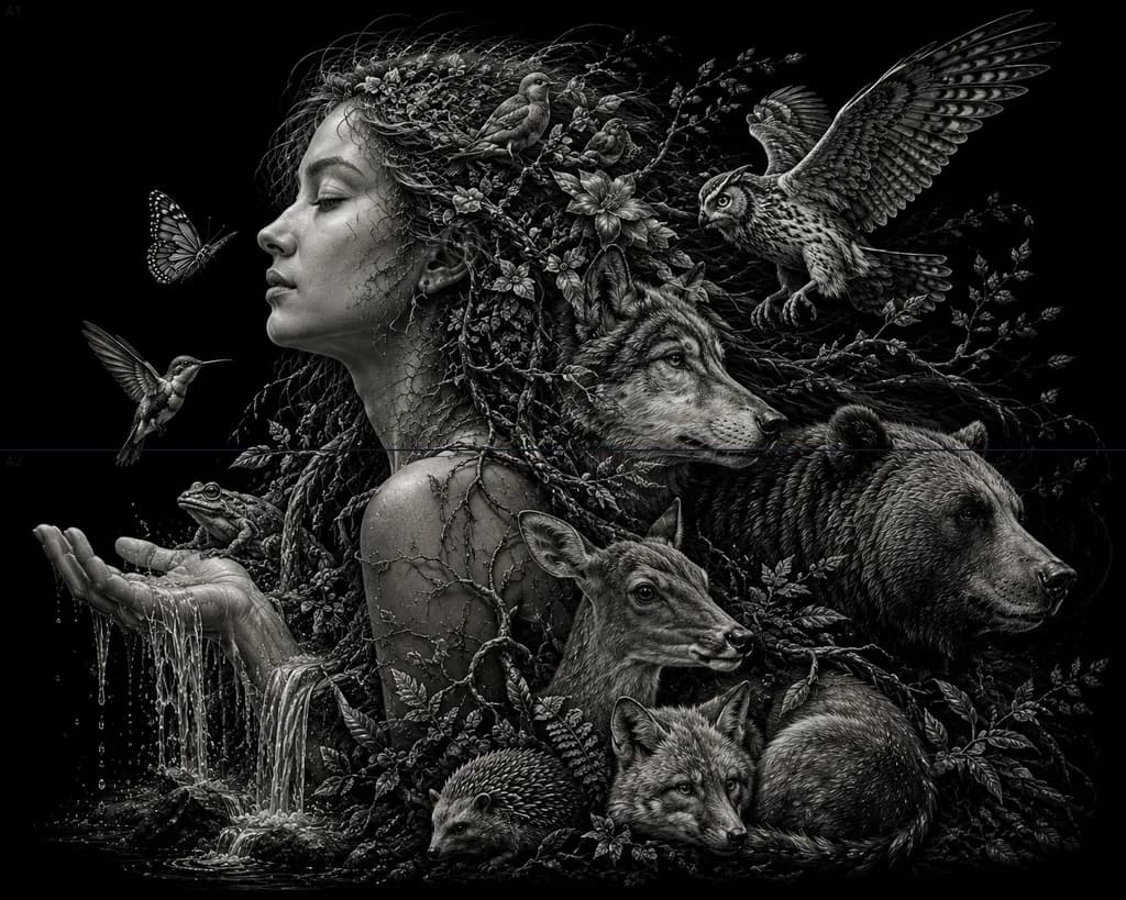 Nature's Embrace