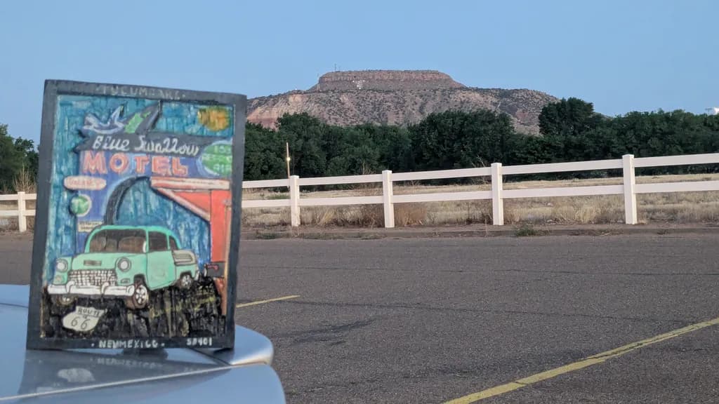 Blue Swallow Motel Memory