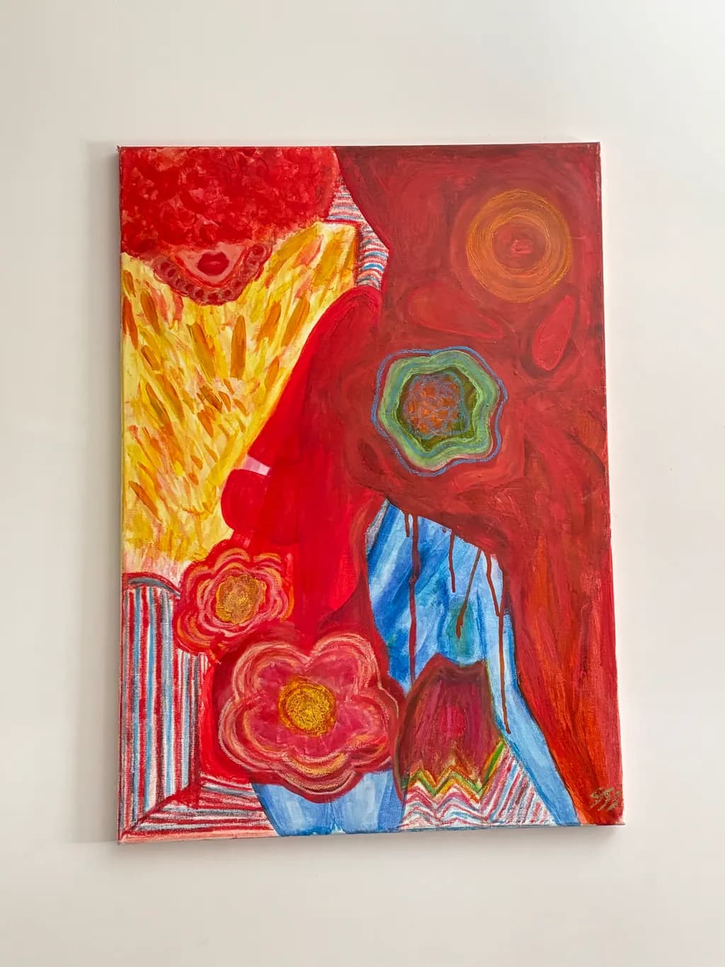 Crimson Blooms