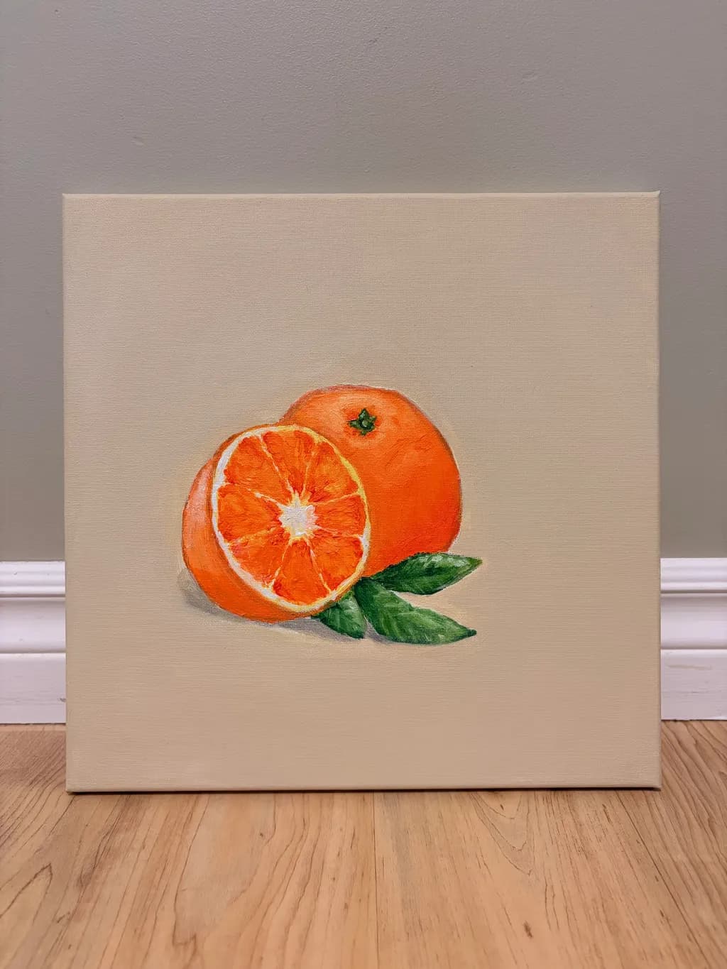 Orange Slice Still Life