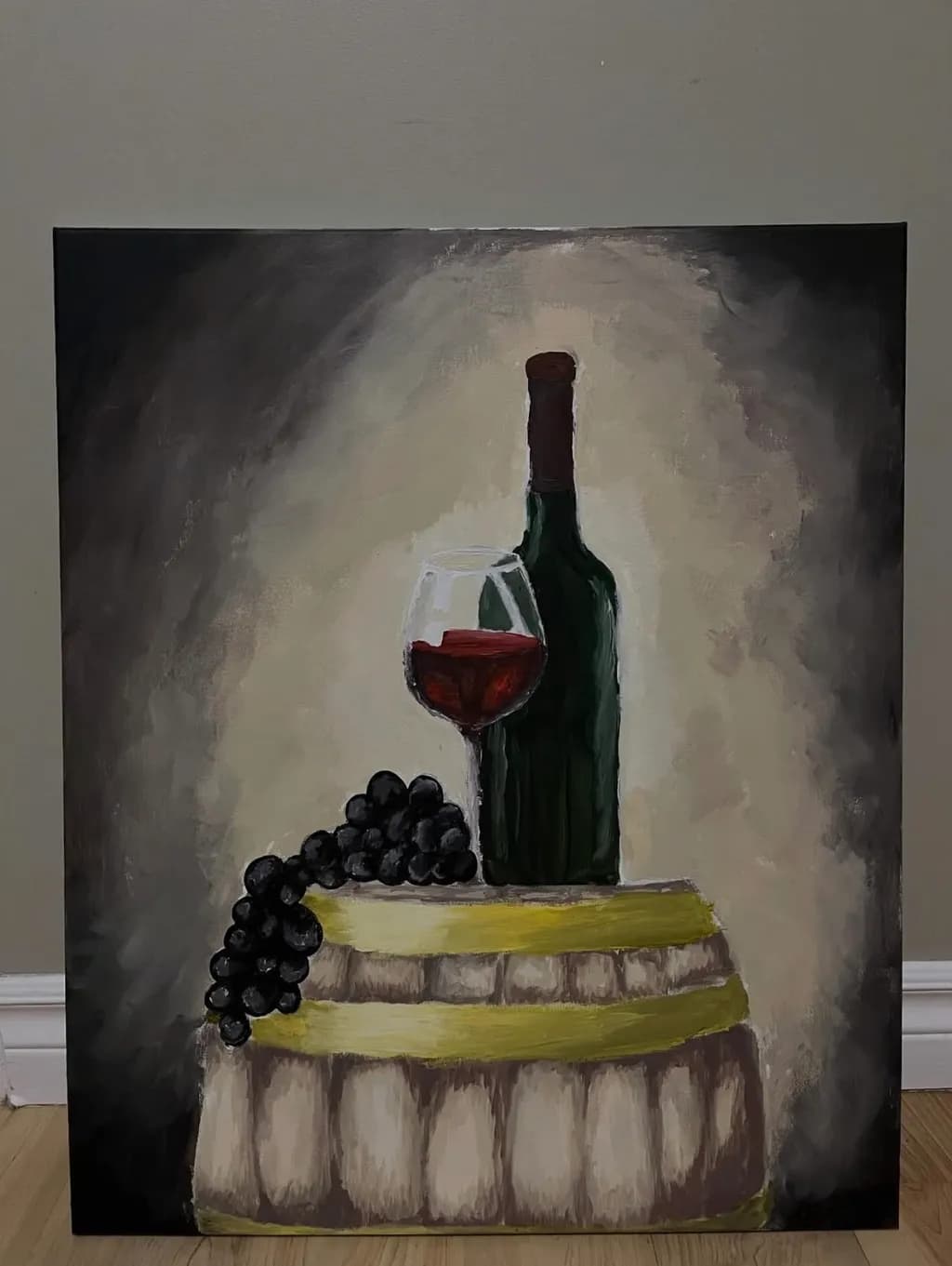 Wine Barrel Still Life