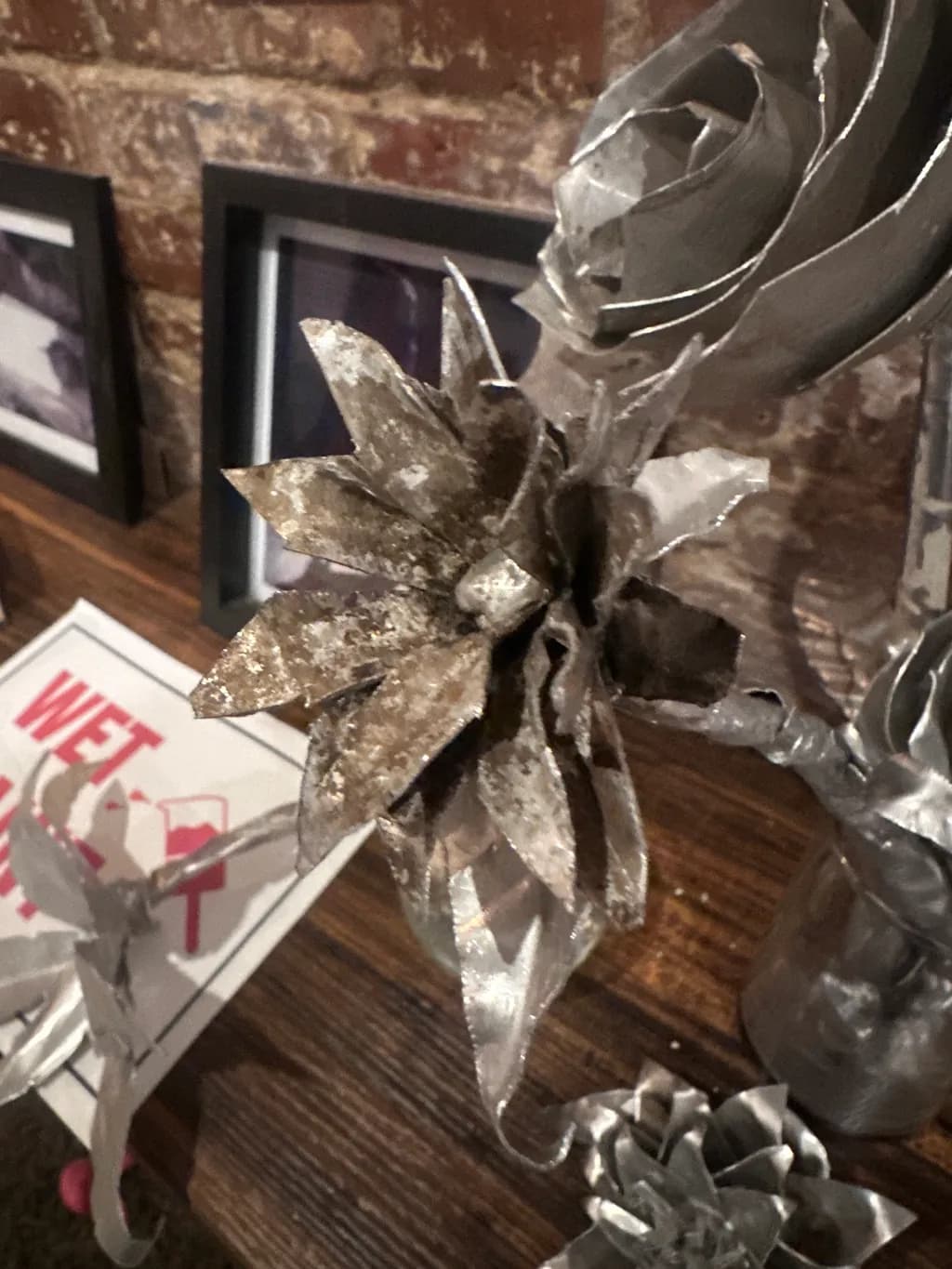 Rustic Metal Blossom