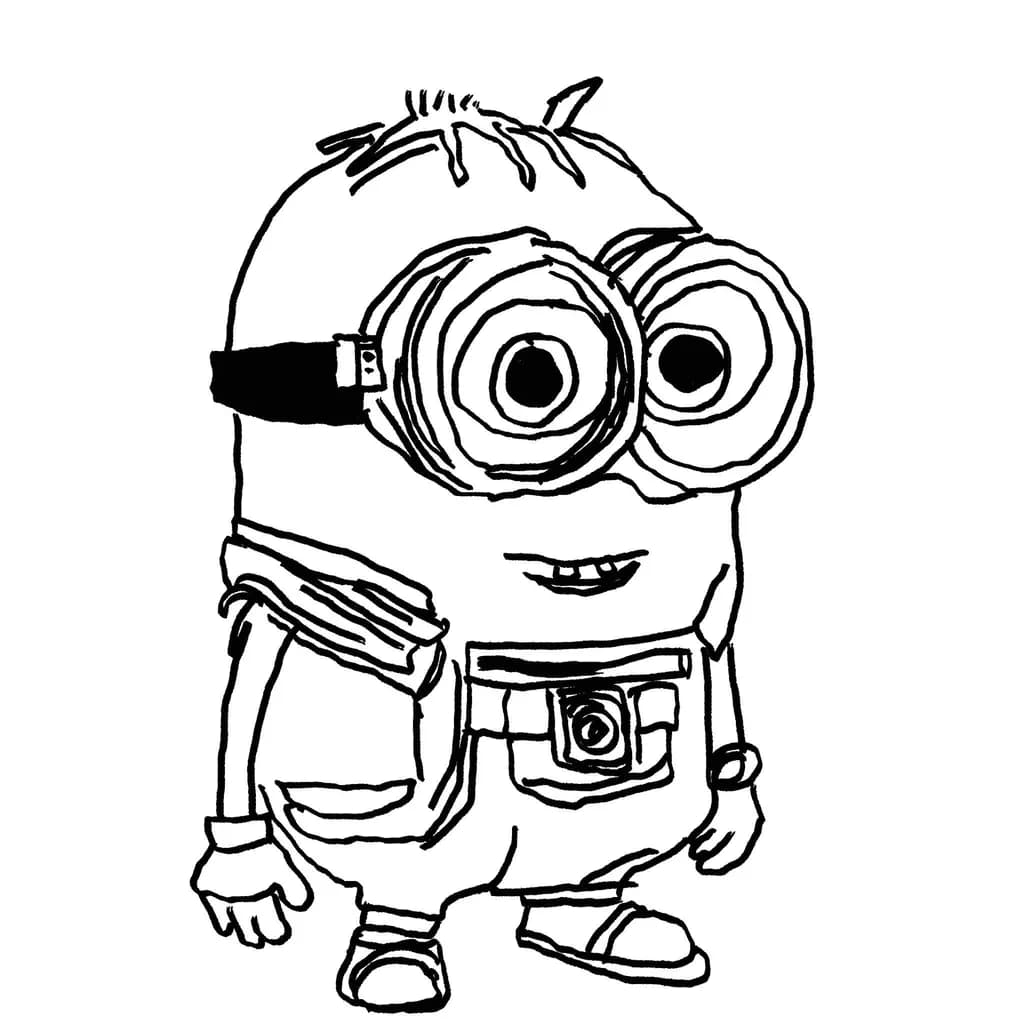 Casual Minion Sketch