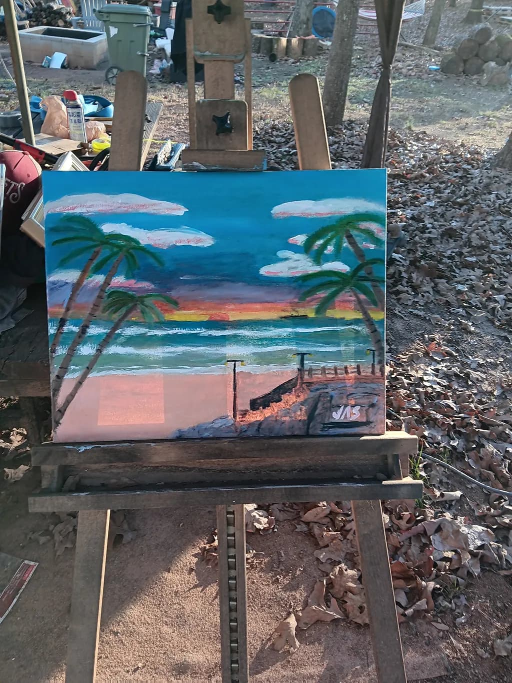 Coastal Sunset Dock