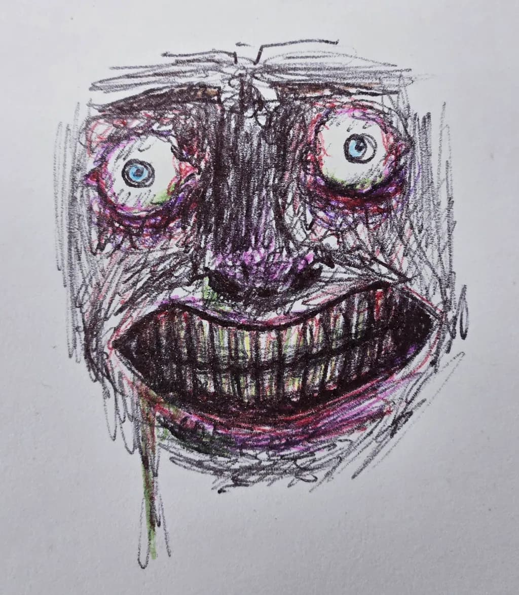 Distorted Grin