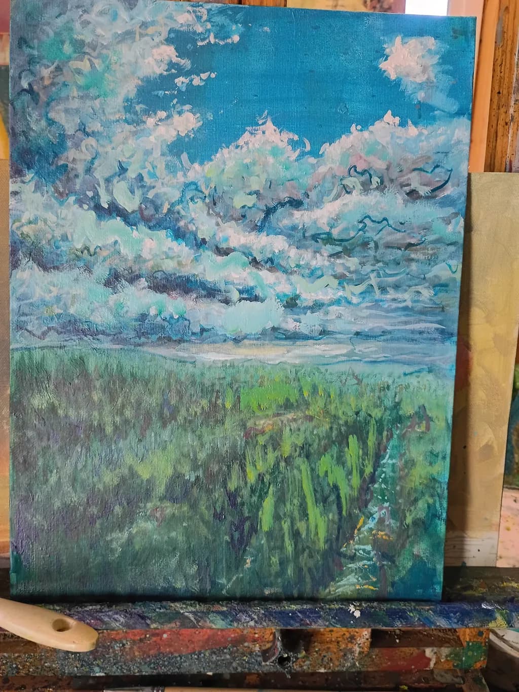 Cloudscapes Over Fields