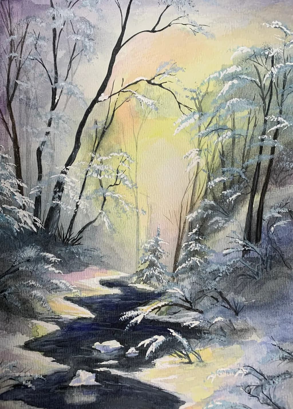 Winter Glow Creek