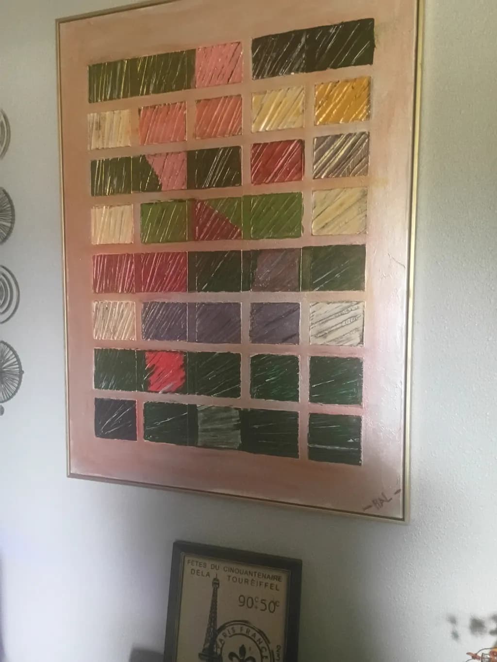 Textured Color Grid