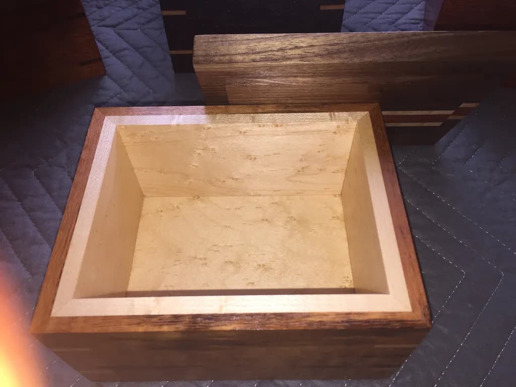 Birdseye Maple Keepsake Box