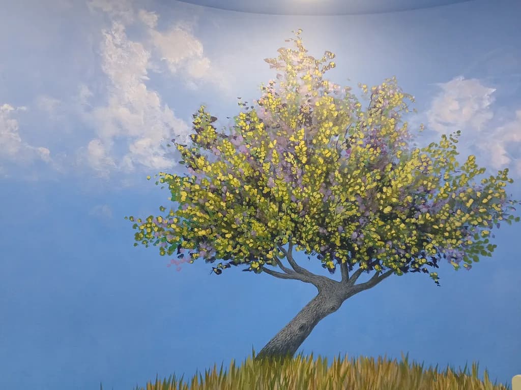 Luminous Bloom Tree
