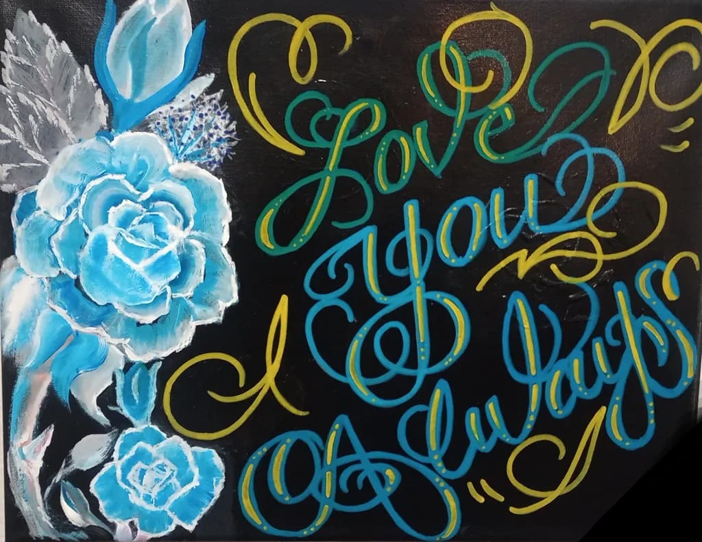 Blue Rose Love Script
