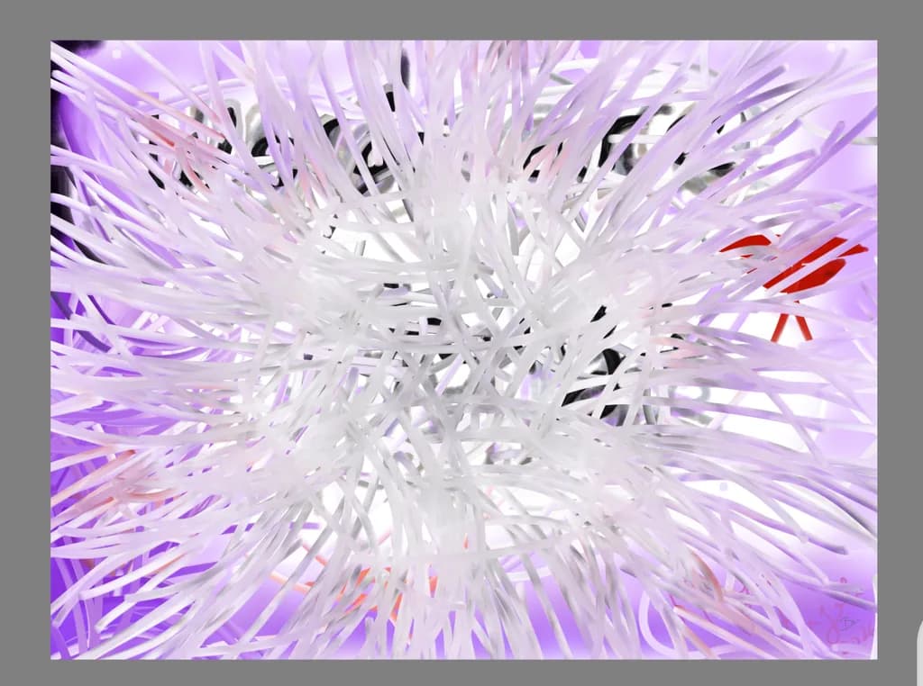 Purple Tendrils Texture