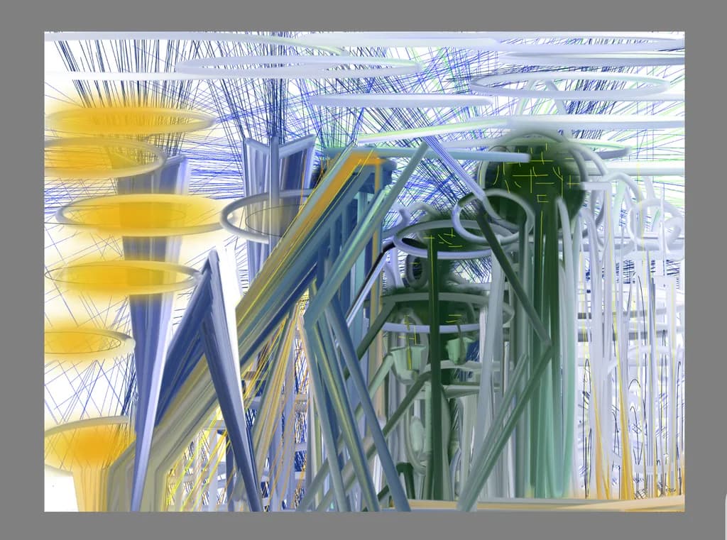 Abstract Cityscape
