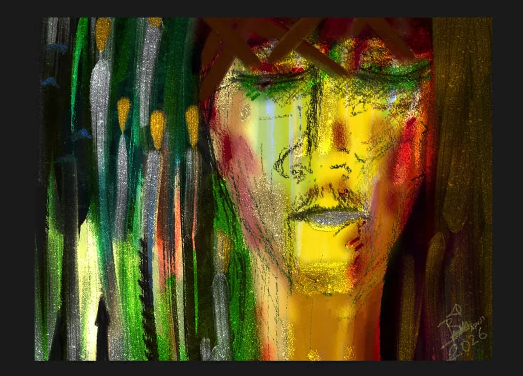 Forest Crowned Face