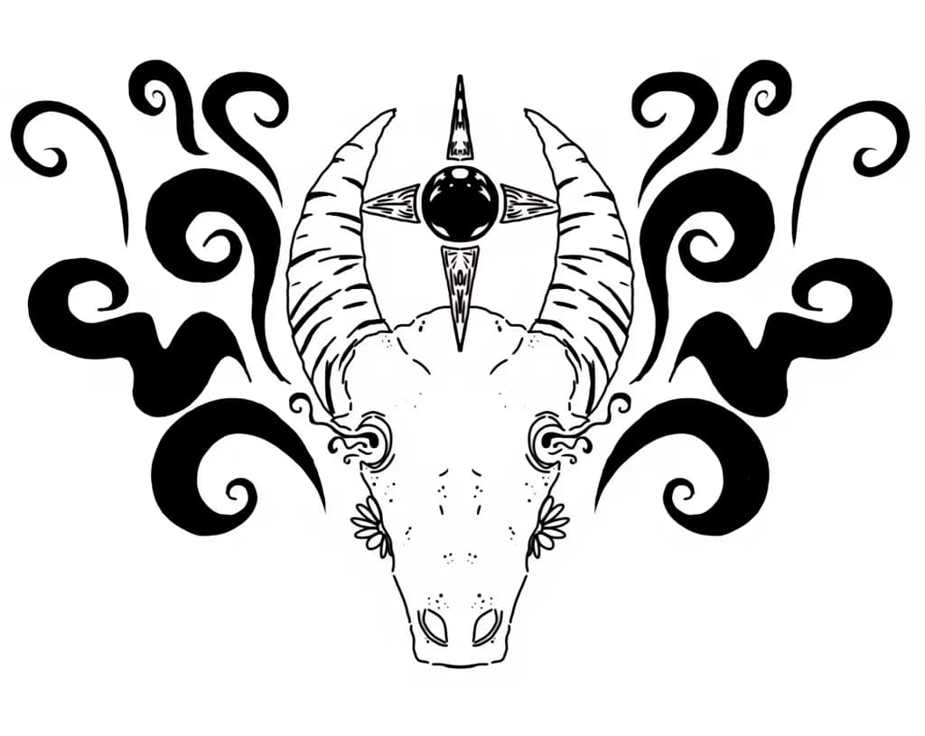 Horned Spirit Glyph