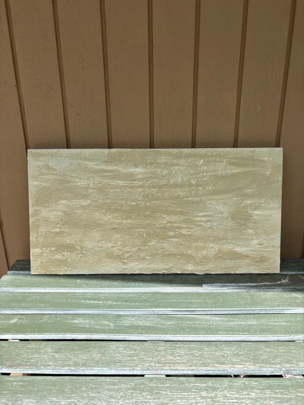 Textured Beige Panel