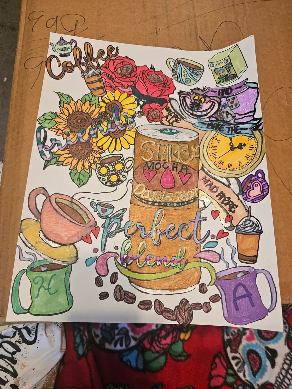 Perfect Blend Coffee Collage