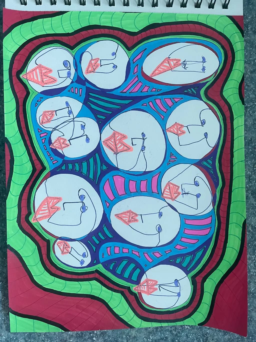 Clustered Faces