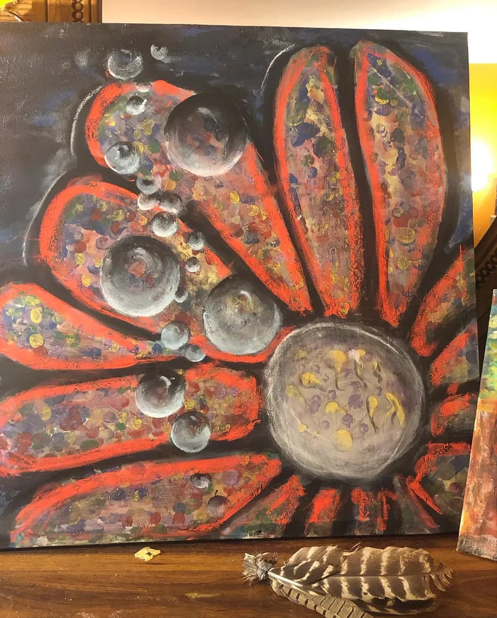 Abstract Floral Burst