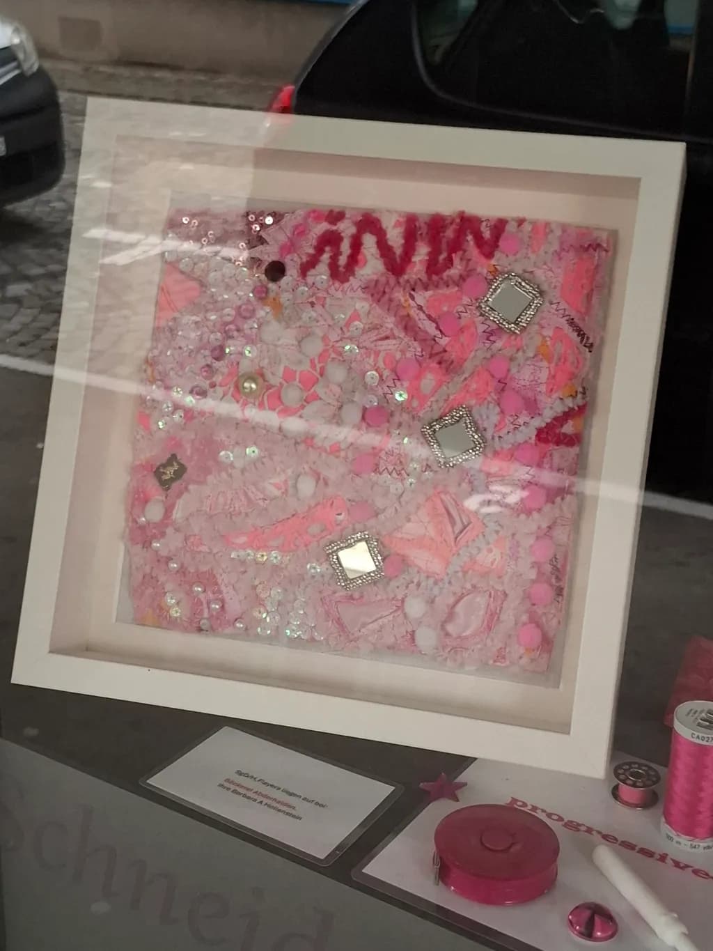 Pink Mosaic Glimmer