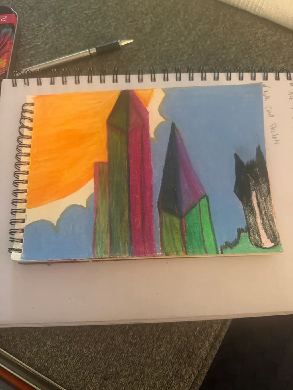 City Skyline Sunset