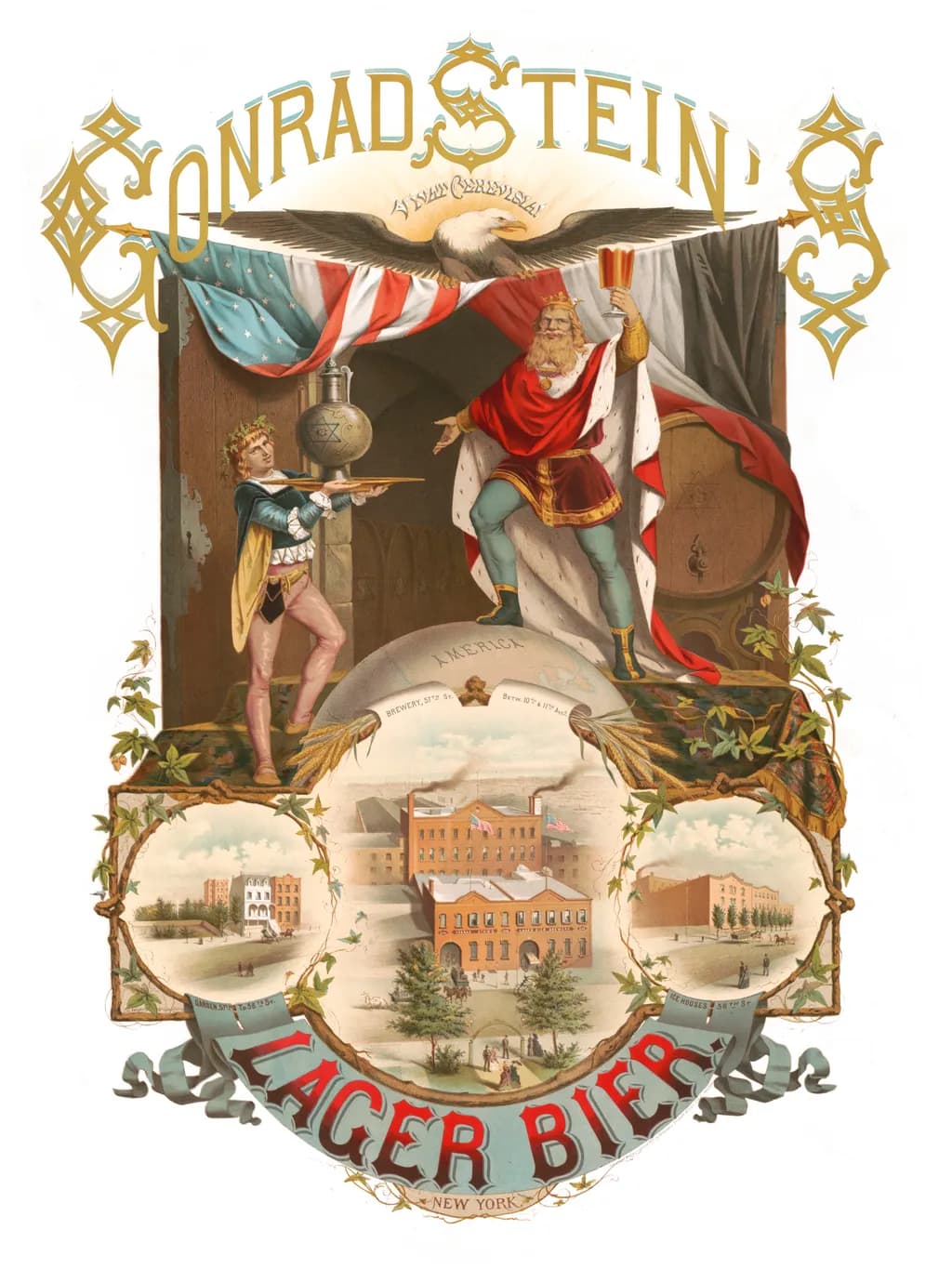 Conrad Stein Lager Bier