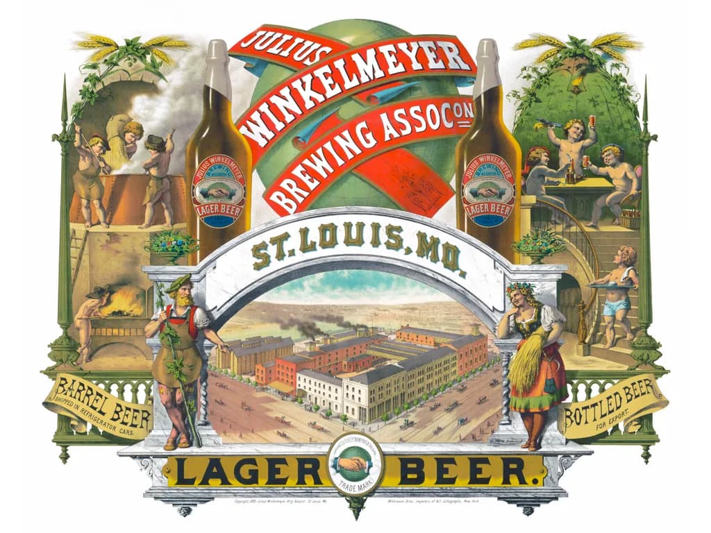 Julius Winkelmeyer Lager Beer
