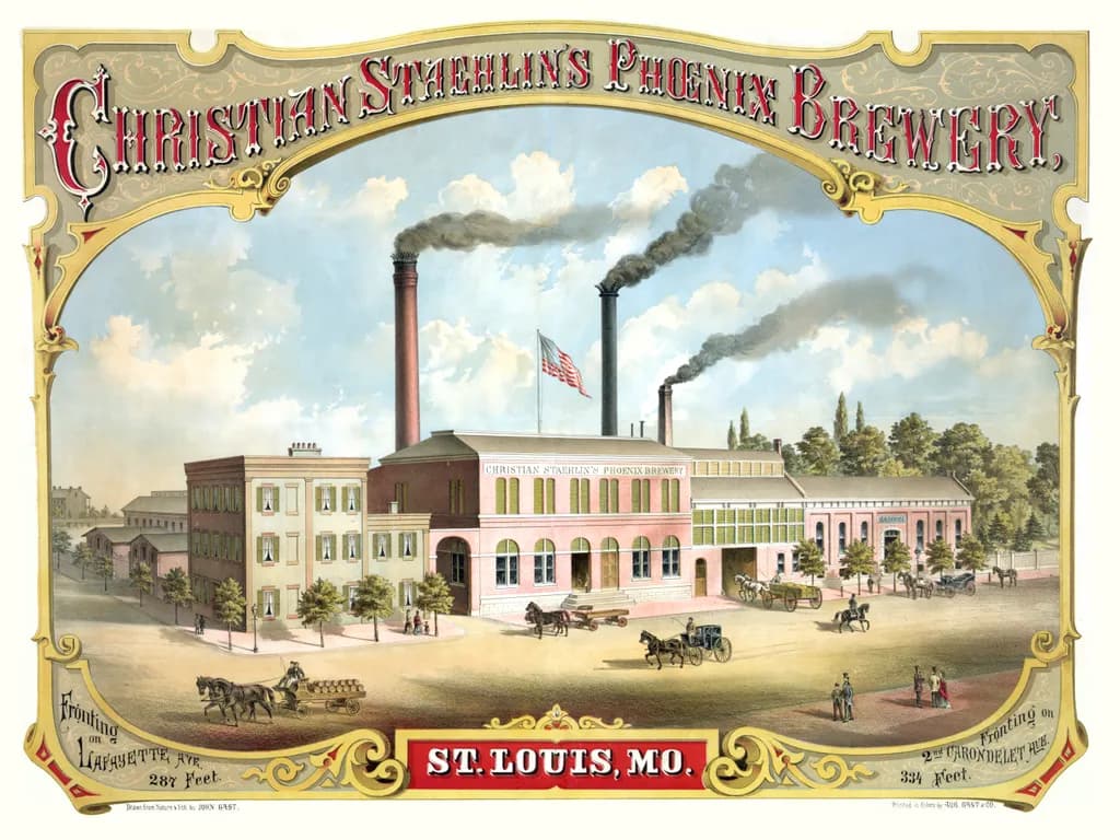 Christian Staehlin’s Phoenix Brewery