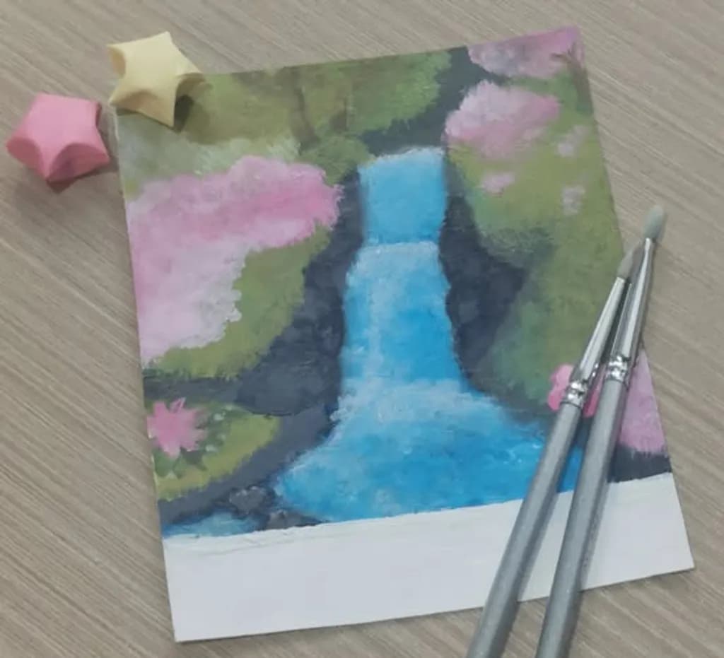 Blue Cascade