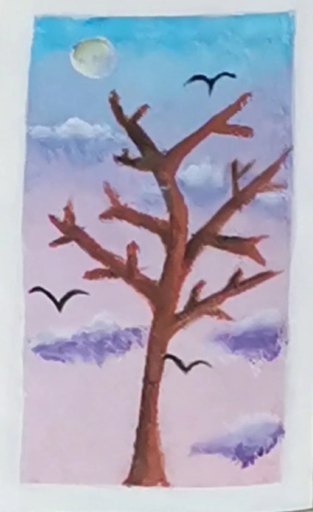 Bare Branches at Dusk