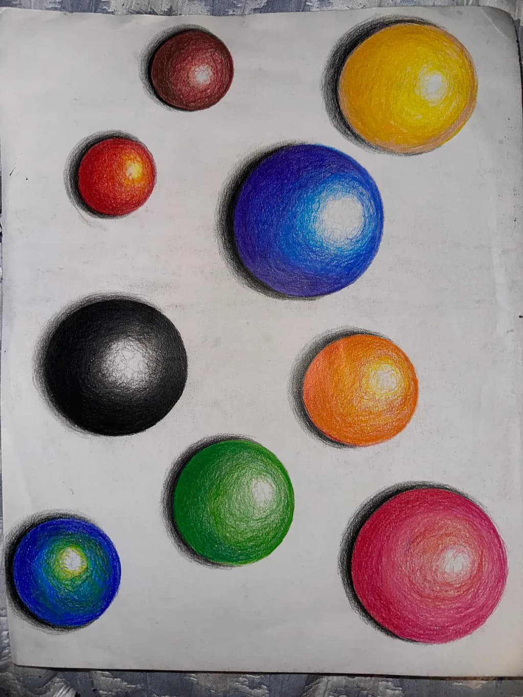 Color Orbs Study