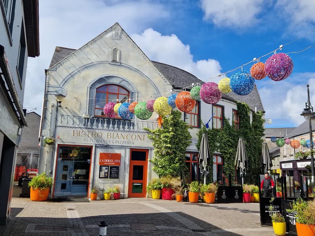 Colorful Piazza View