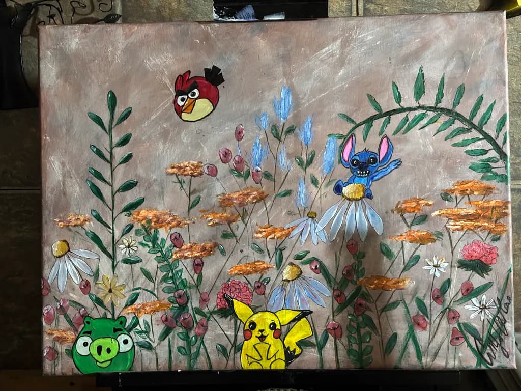 Animated Garden Gathering