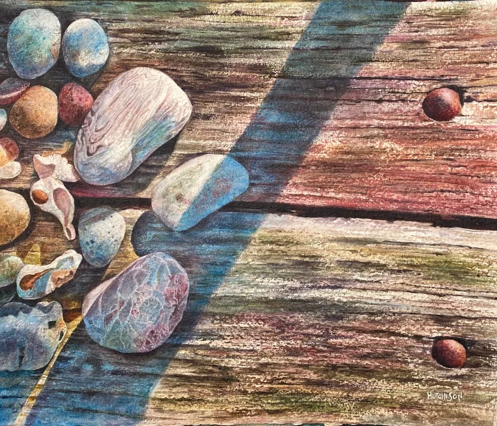 Weathered Driftwood Mosaic