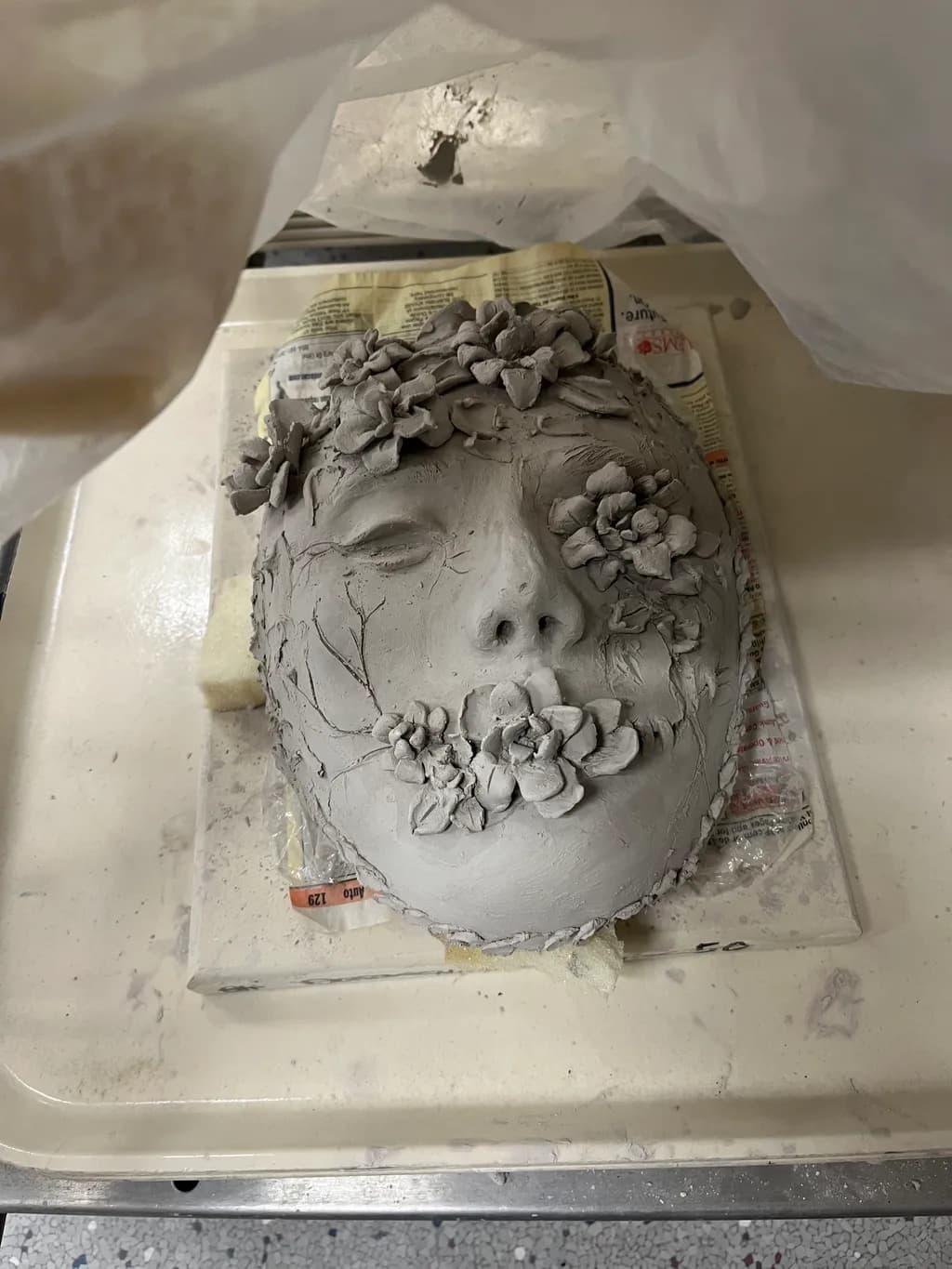 Floral Reverie Mask