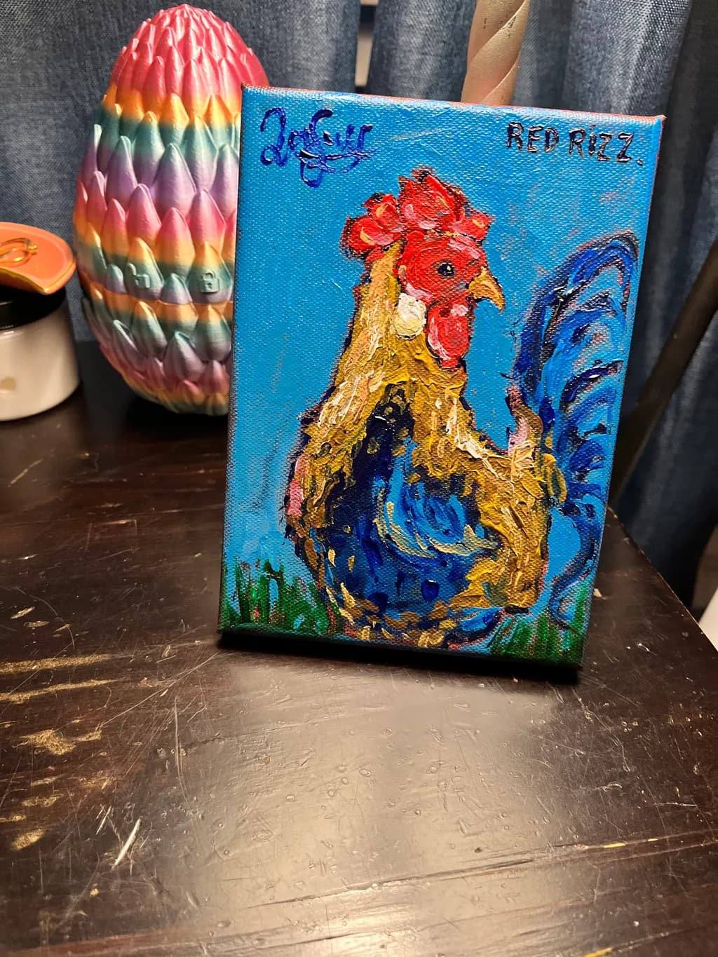 Red Rizz Rooster